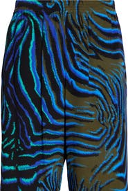 Versace Zebra Print Shorts