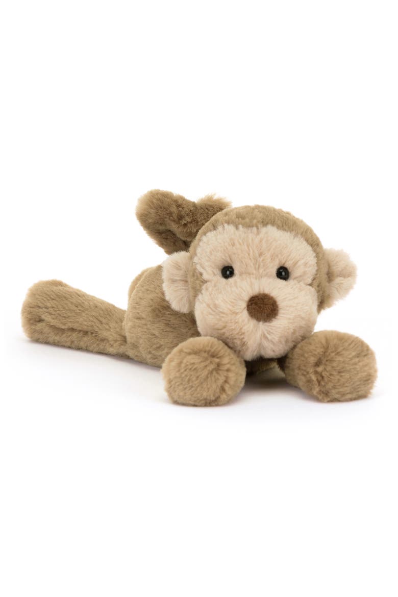 Smudge Monkey Tiny Plushie, Alternate, color, BROWN