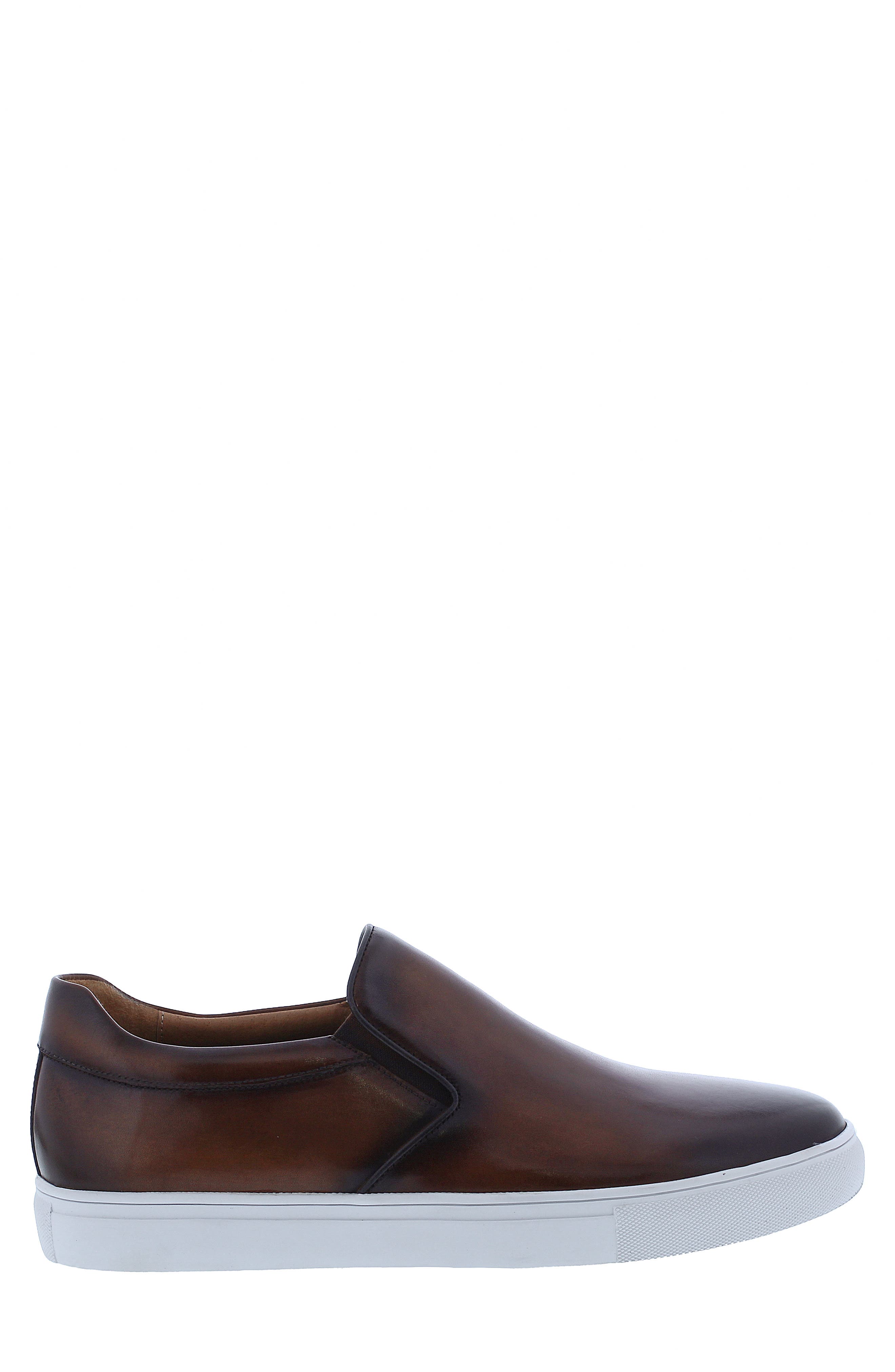 Camden Slip-On Sneaker, Alternate, color, COGNAC