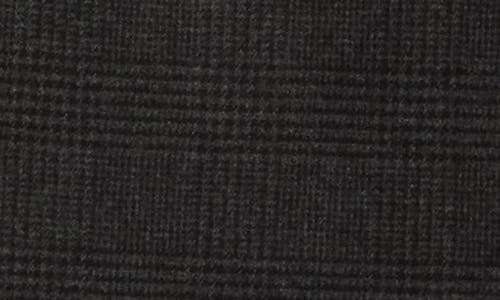Sam Edelman Plaid Double Breasted Coat In Black