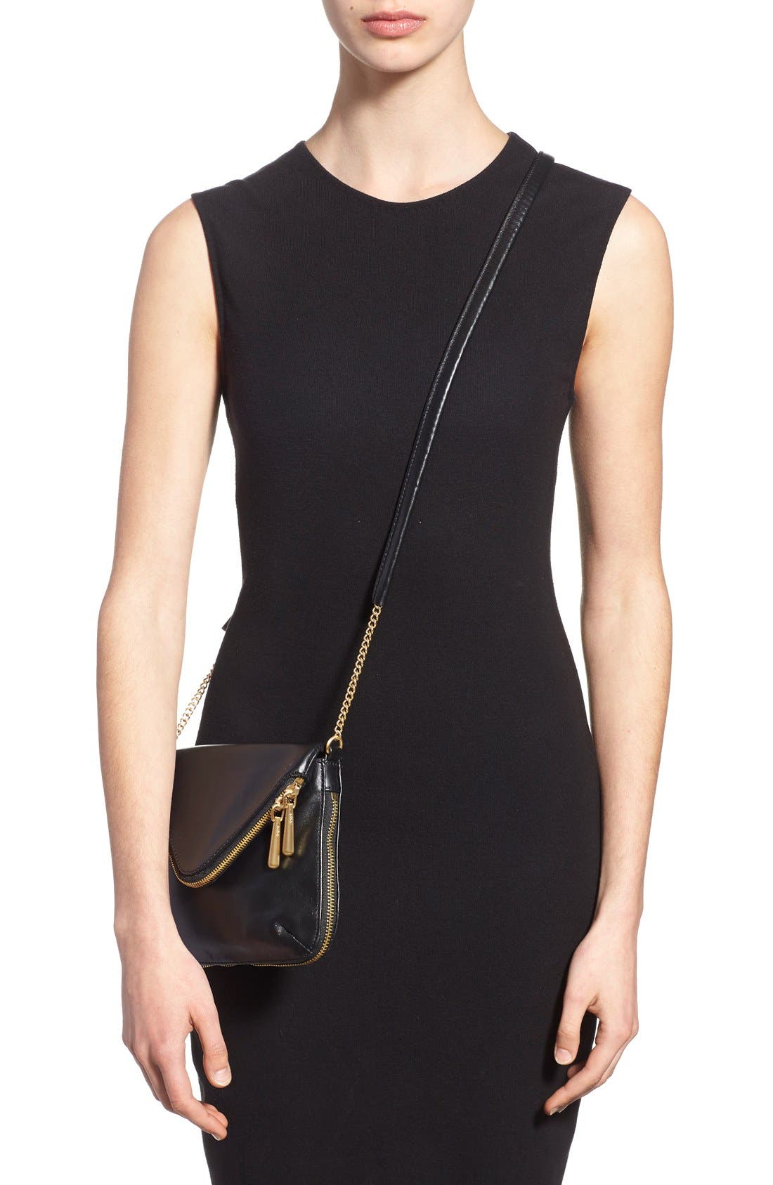 HOBO 'City Girl' Leather Crossbody Bag, Alternate, color, 