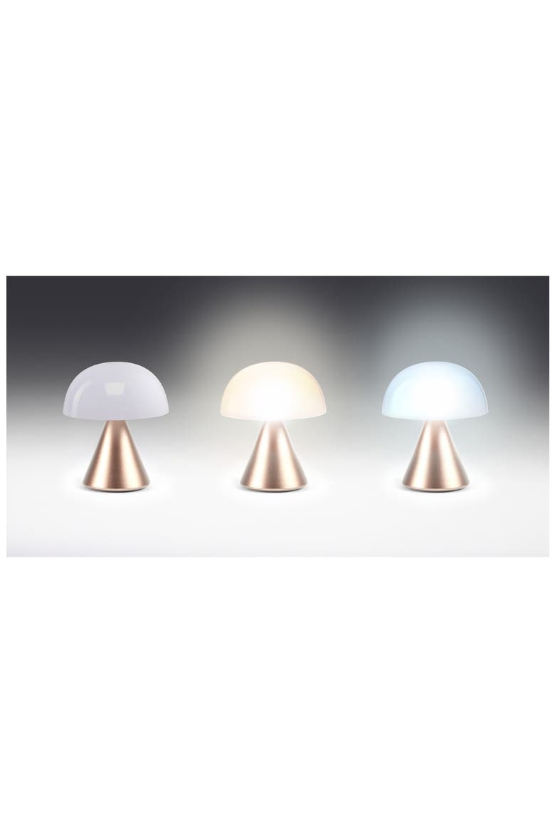 MINA LED Mini Rechargable Lamp, Alternate, color, ALU LIGHT GOLD