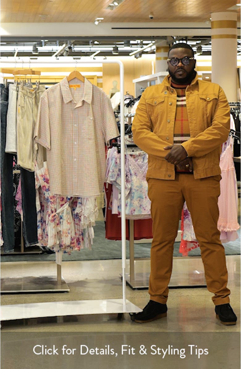 Als Check Short Sleeve Button-Up Shirt, sales video thumbnail