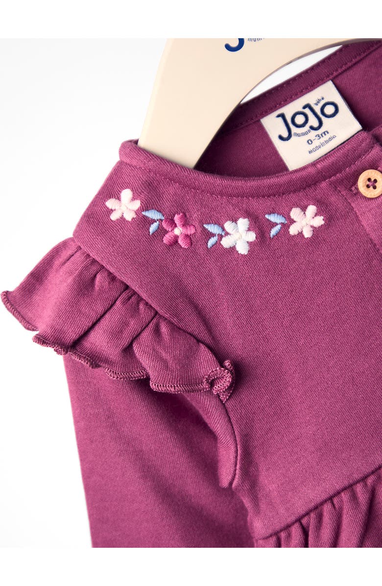 JOJO MAMAN BEBE Fairy Mouse Button Dress, Alternate, color, Pink