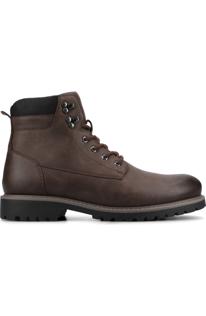 VANCE CO Rogue Lace-Up Boot, Alternate, color, Mahogany