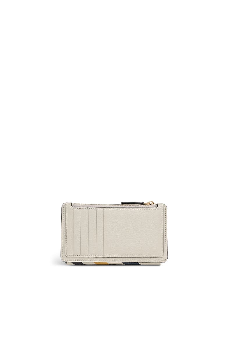 Coin Street - Print Medium Ziptop Wallet, Alternate, color, Chalk