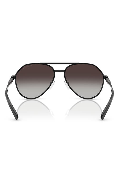 Michael Kors 60mm Pilot Sunglasses In Black