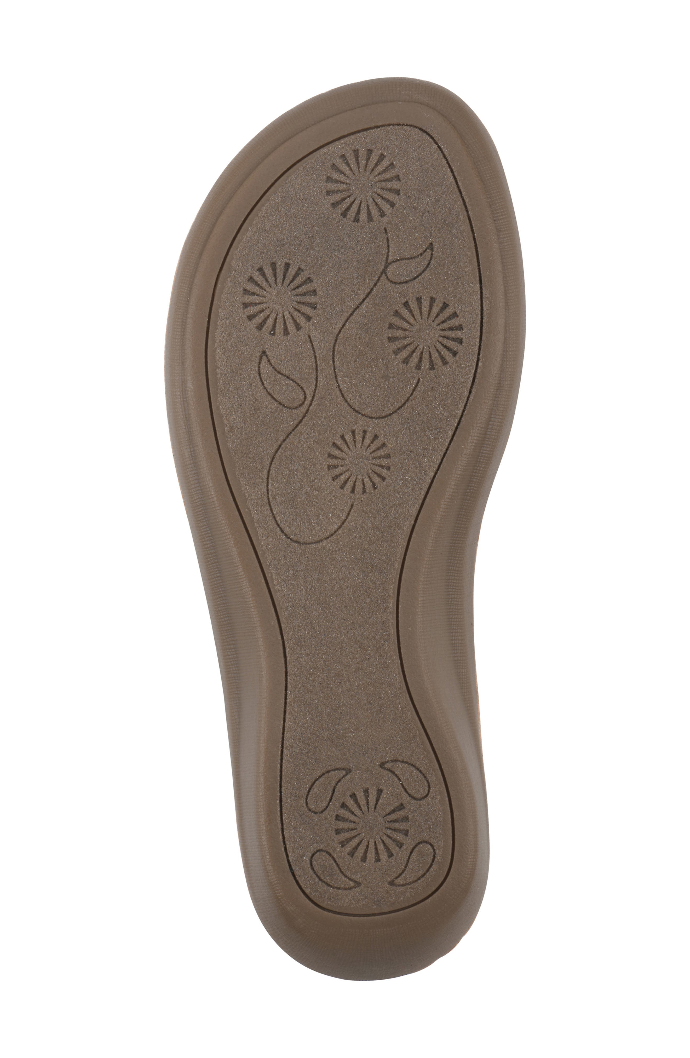 Cienna Thong Sandal - Wide Width, Alternate, color, WHITE FABRIC