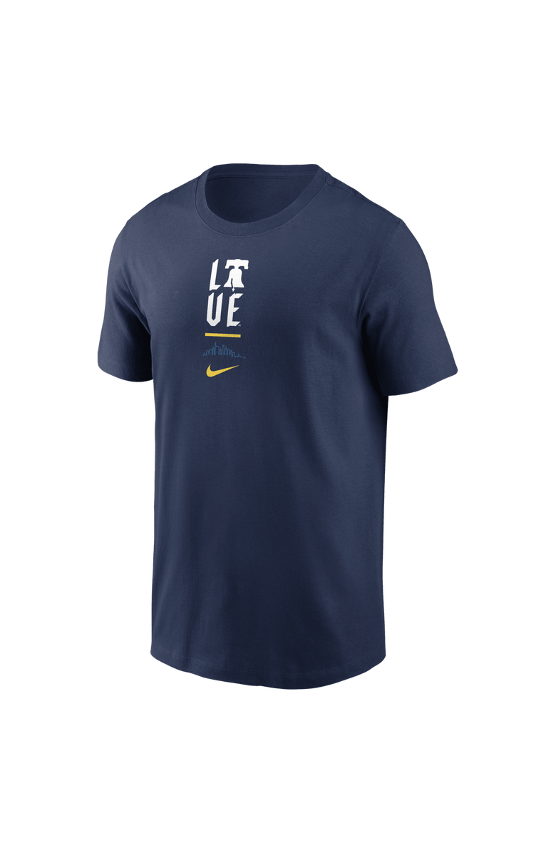 Nike Men's Nike Navy Philadelphia Phillies City Connect 2-Hit T-Shirt, Alternate, color, Navy