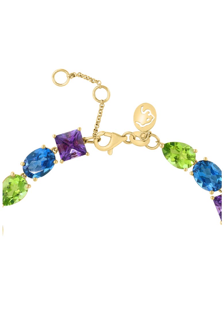 Semiprecious Stone Bracelet, Alternate, color, BLUE MULTI