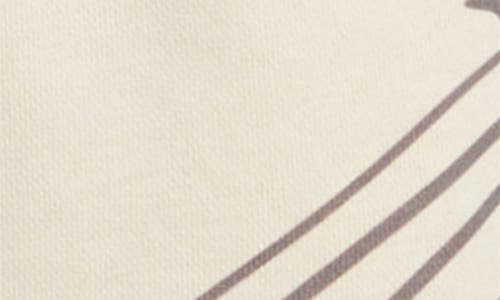 The Mayfair Group Feeling Lucky Graphic Sweat Shorts In White