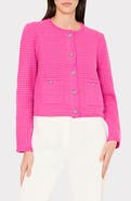 Milly Sade Textured Cardigan