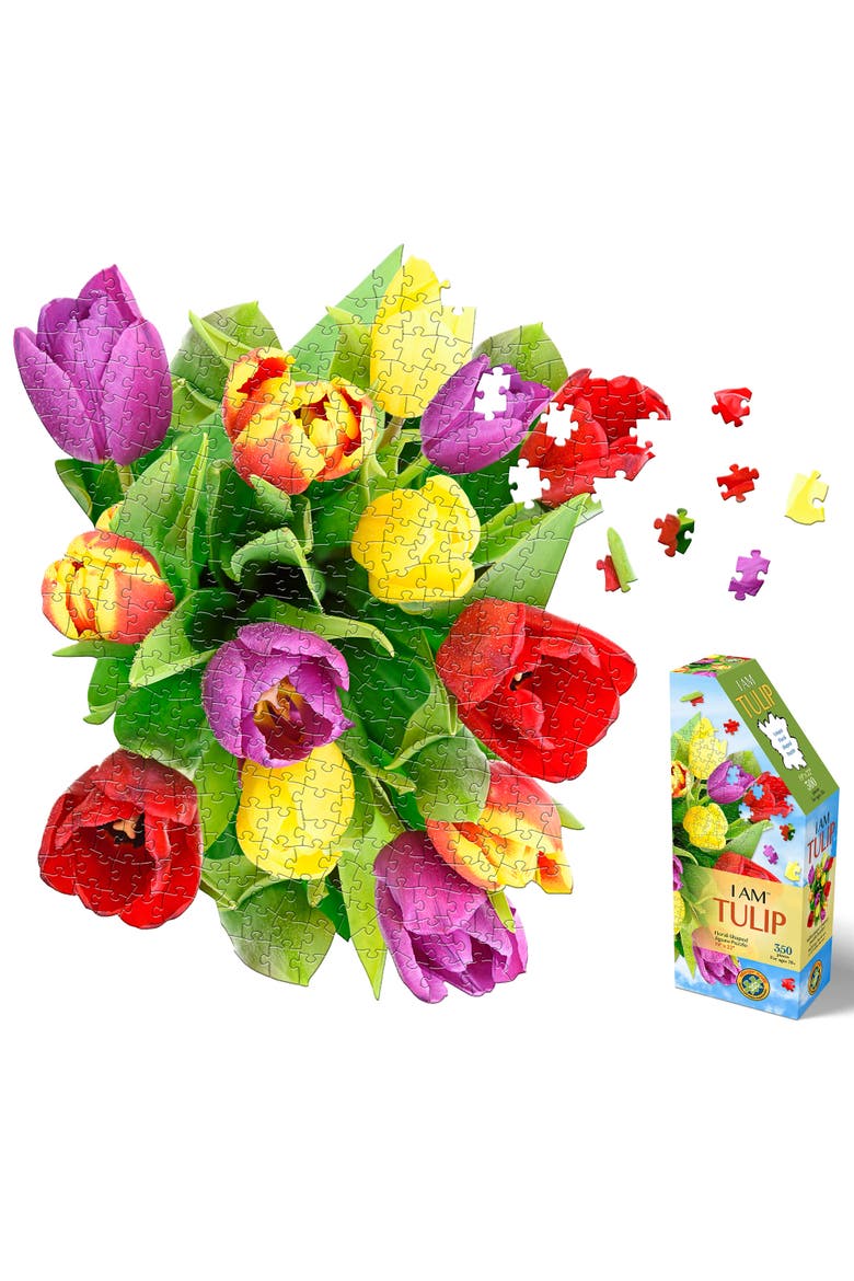 TULIP 350 Piece Jigsaw Puzzle, Alternate, color, Multicolored