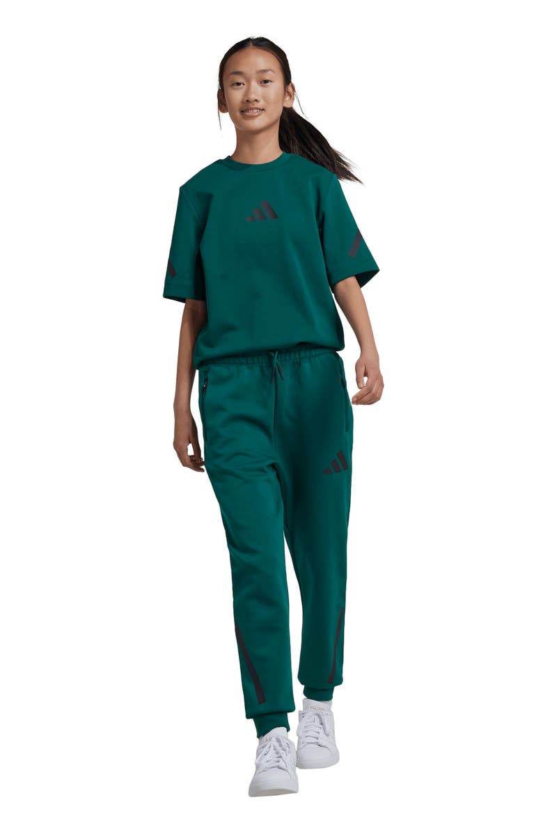 adidas Kids
Z.N.E. Joggers, Alternate, color, Collegiate Green/ Black