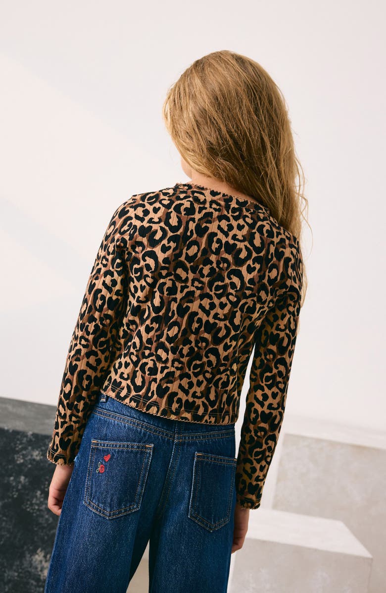 NEXT Kids' 2-Pack Long Sleeve Rib Tees, Alternate, color, Multi Brown