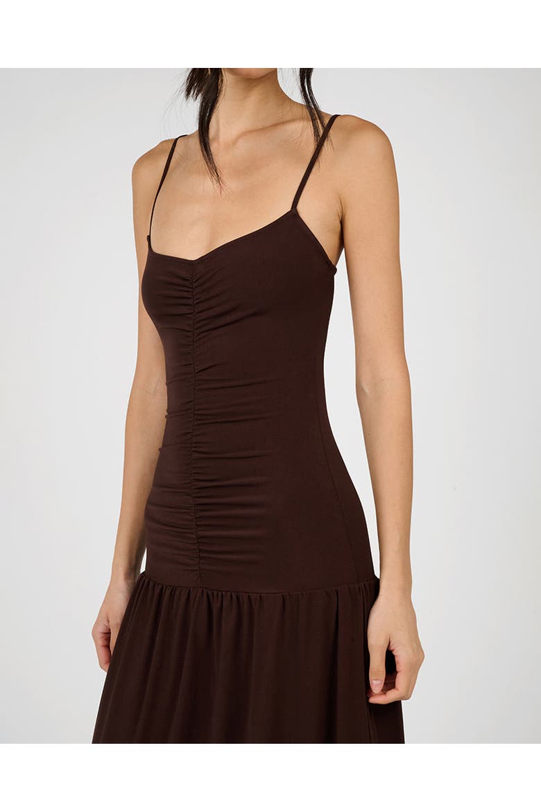 we wore what ruched maxi dress WeWoreWhat Women's Ruched Cup Slip Maxi Dress