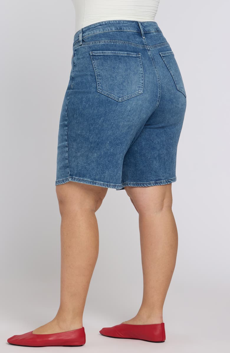 NYDJ Lilly High Waist Denim Shorts, Alternate, color, 