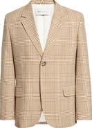 AMI PARIS Prince of Wales Plaid Virgin Wool Twill Jacket