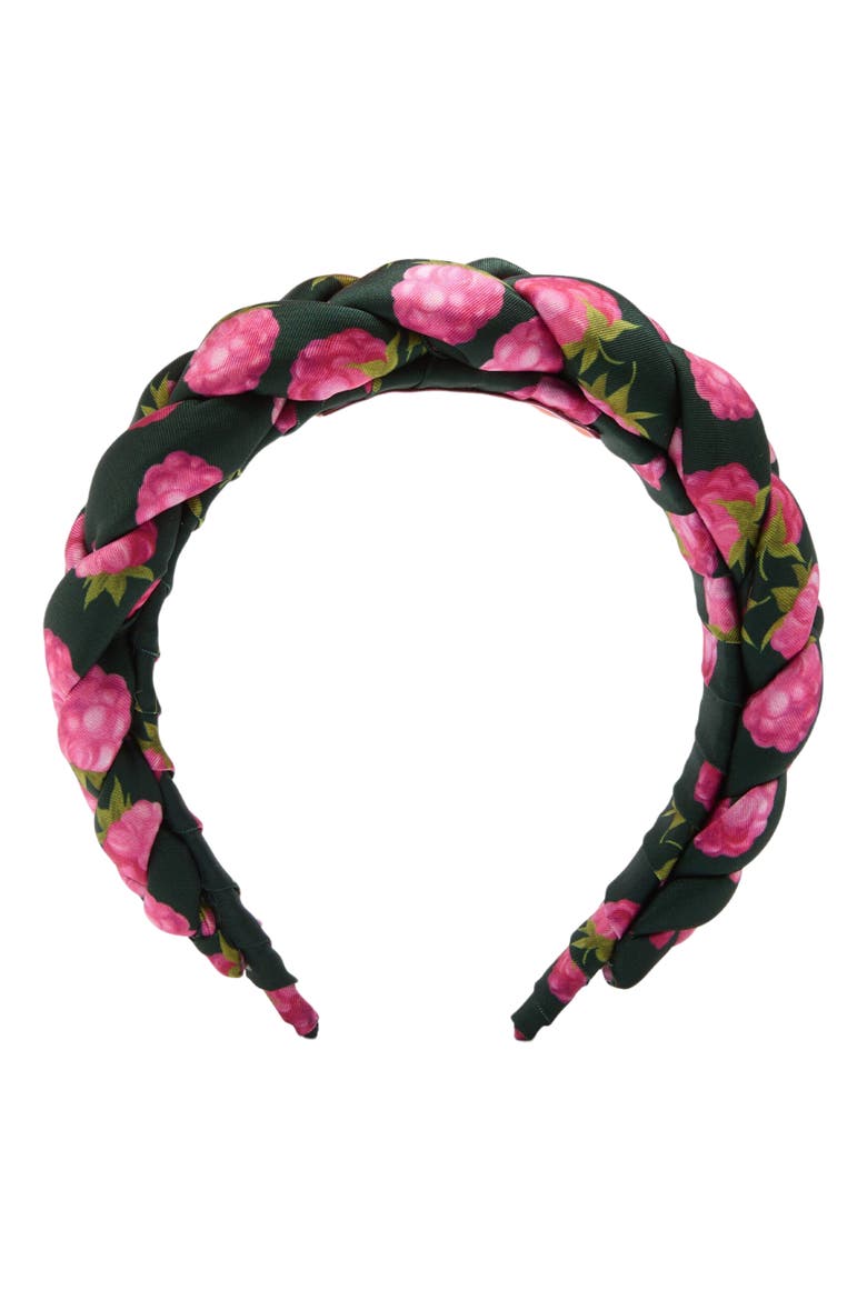 Rapunzel Headband, Main, color, Lampone Mini Emerald