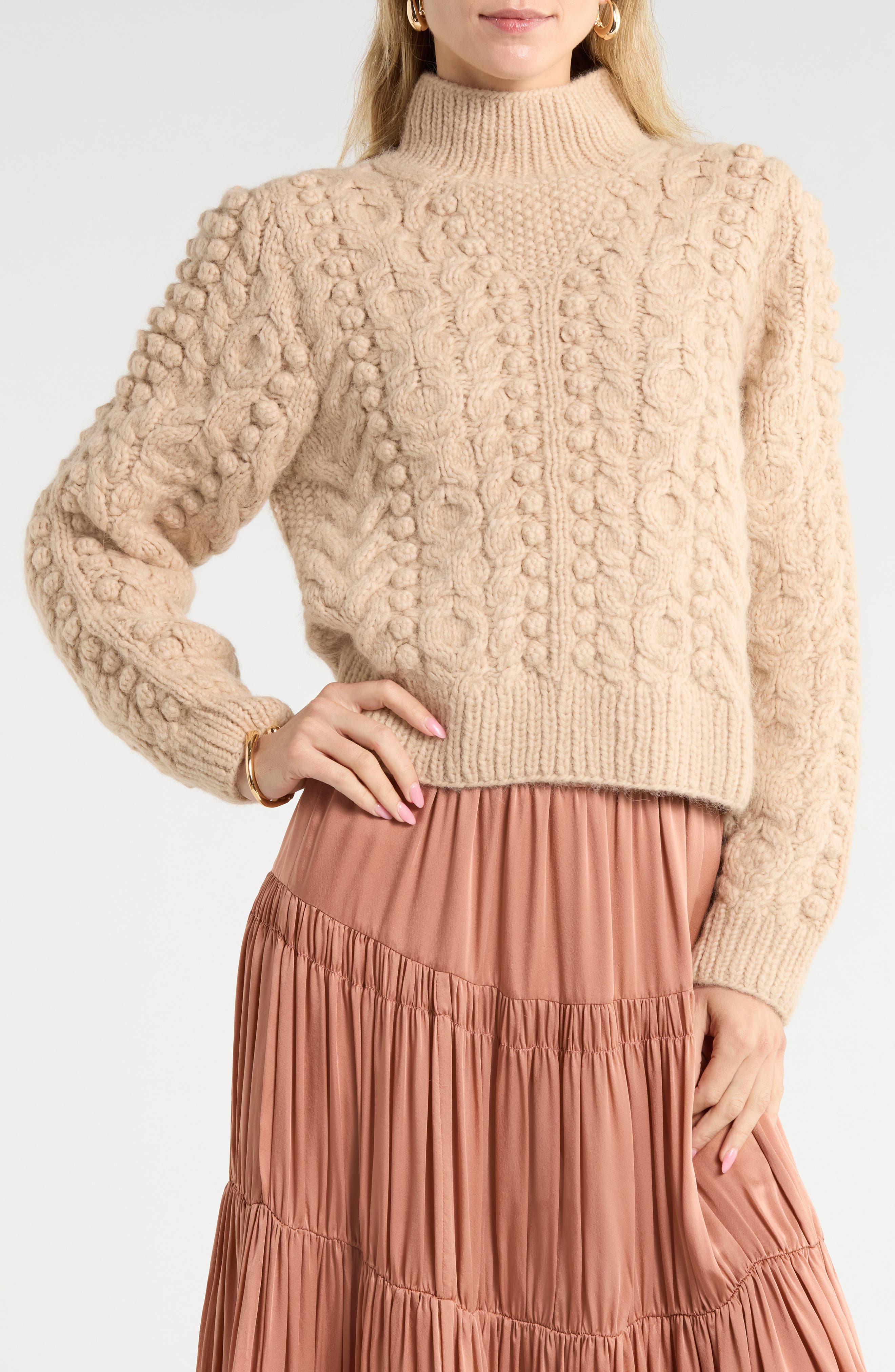 Albia Alpaca Blend Knit Sweater