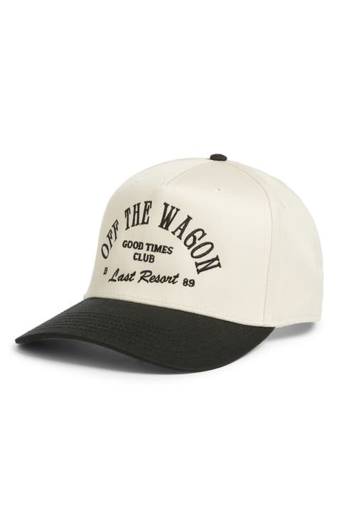 Off the Wagon Adjustable Snapback Hat