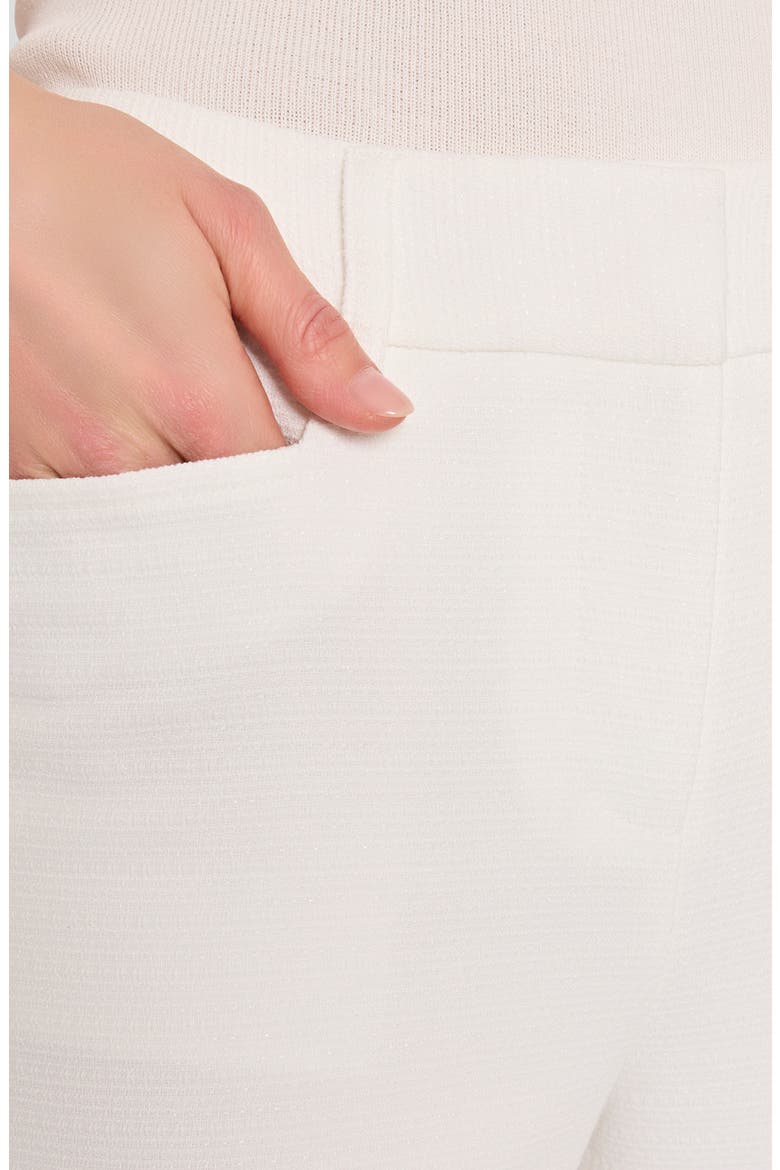 Stretch Flare Pants, Alternate, color, IVORY