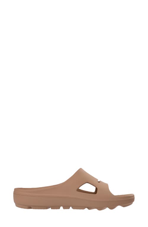 Revitalign Fusion Strive Slide Sandal In Brown
