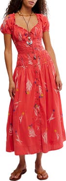 Free People Complete Me Cotton Midi Dress