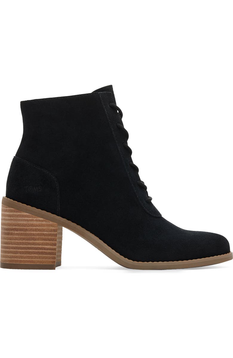 TOMS Evelyn Lace-Up Bootie, Alternate, color,