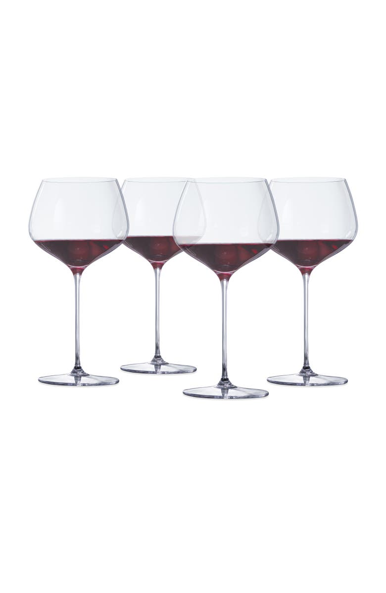 SPIEGELAU Willsberger Burgundy Wine Glass Set of 4, Main, color, Clear