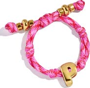 BaubleBar Knotty Initial Bracelet