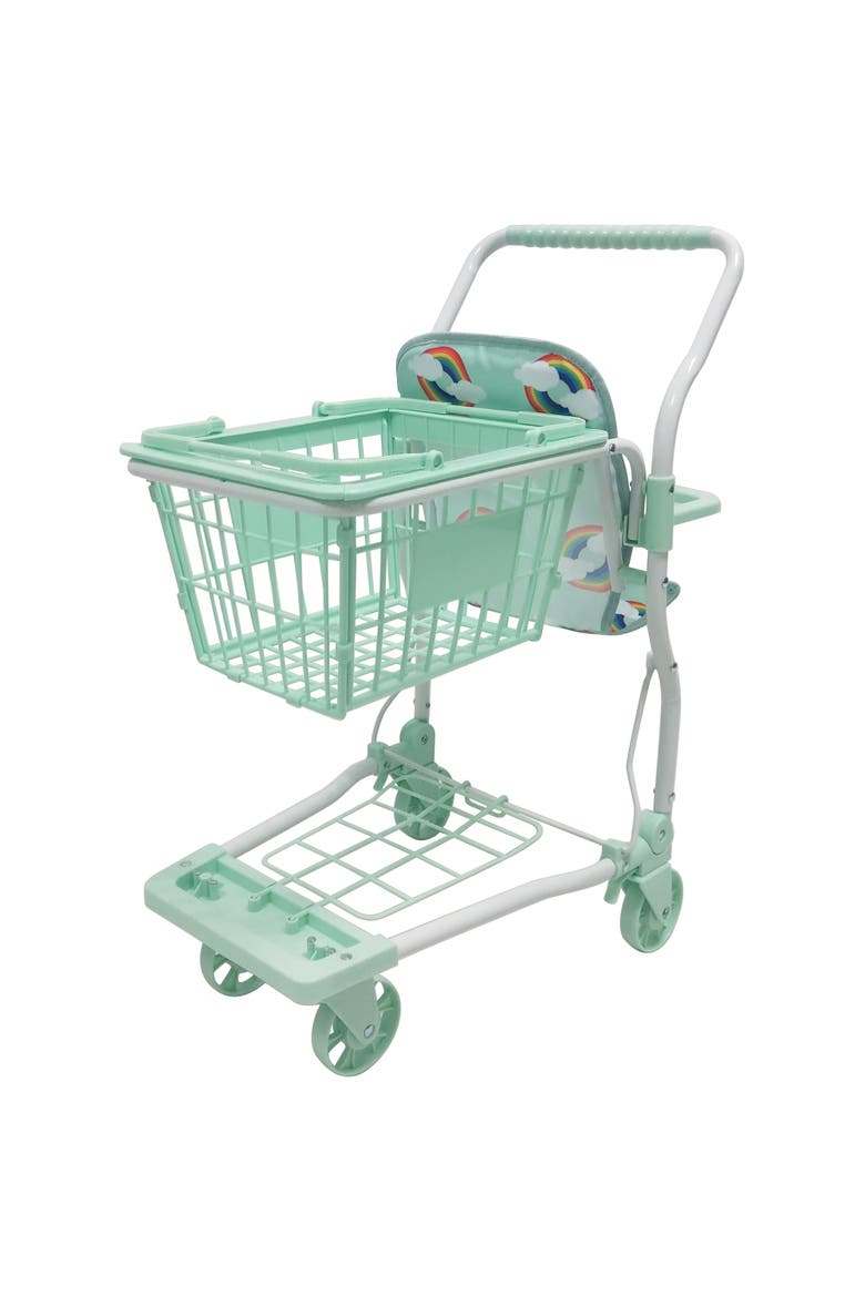 Rupert Shopping Trolley Toy, Main, color, Green