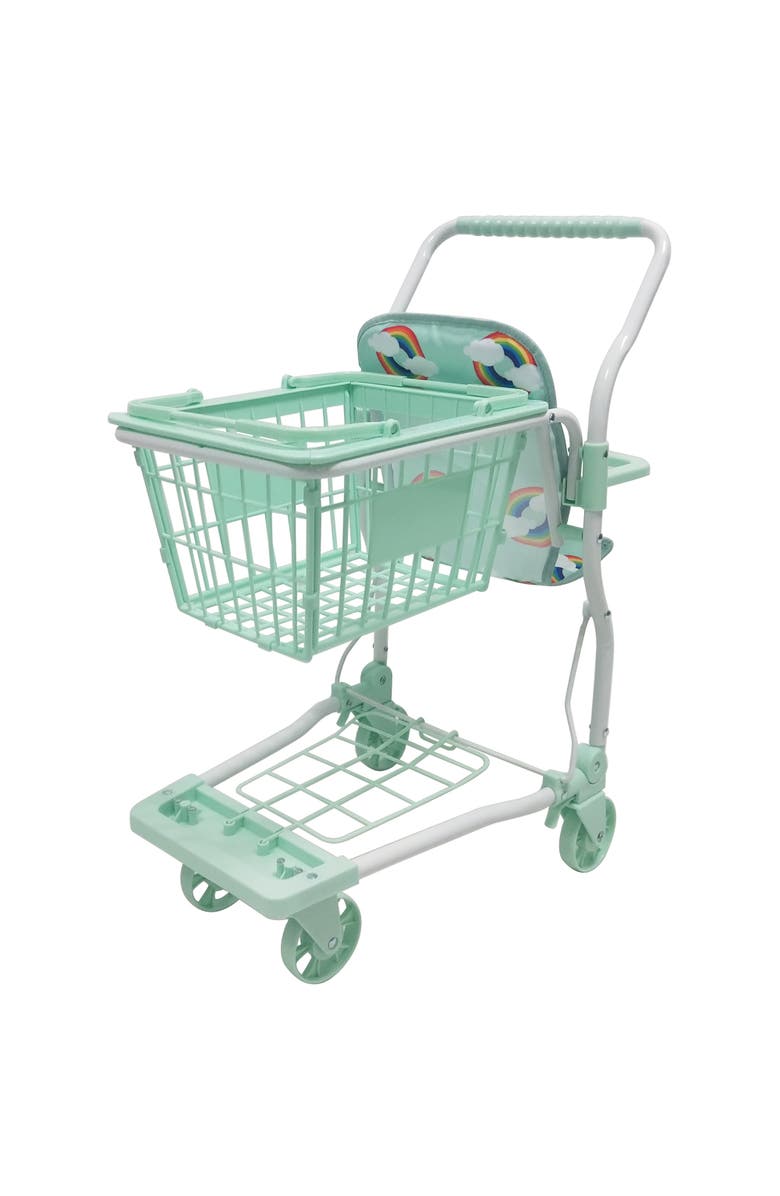 Roma Prams Rupert Shopping Trolley Toy, Main, color, Green