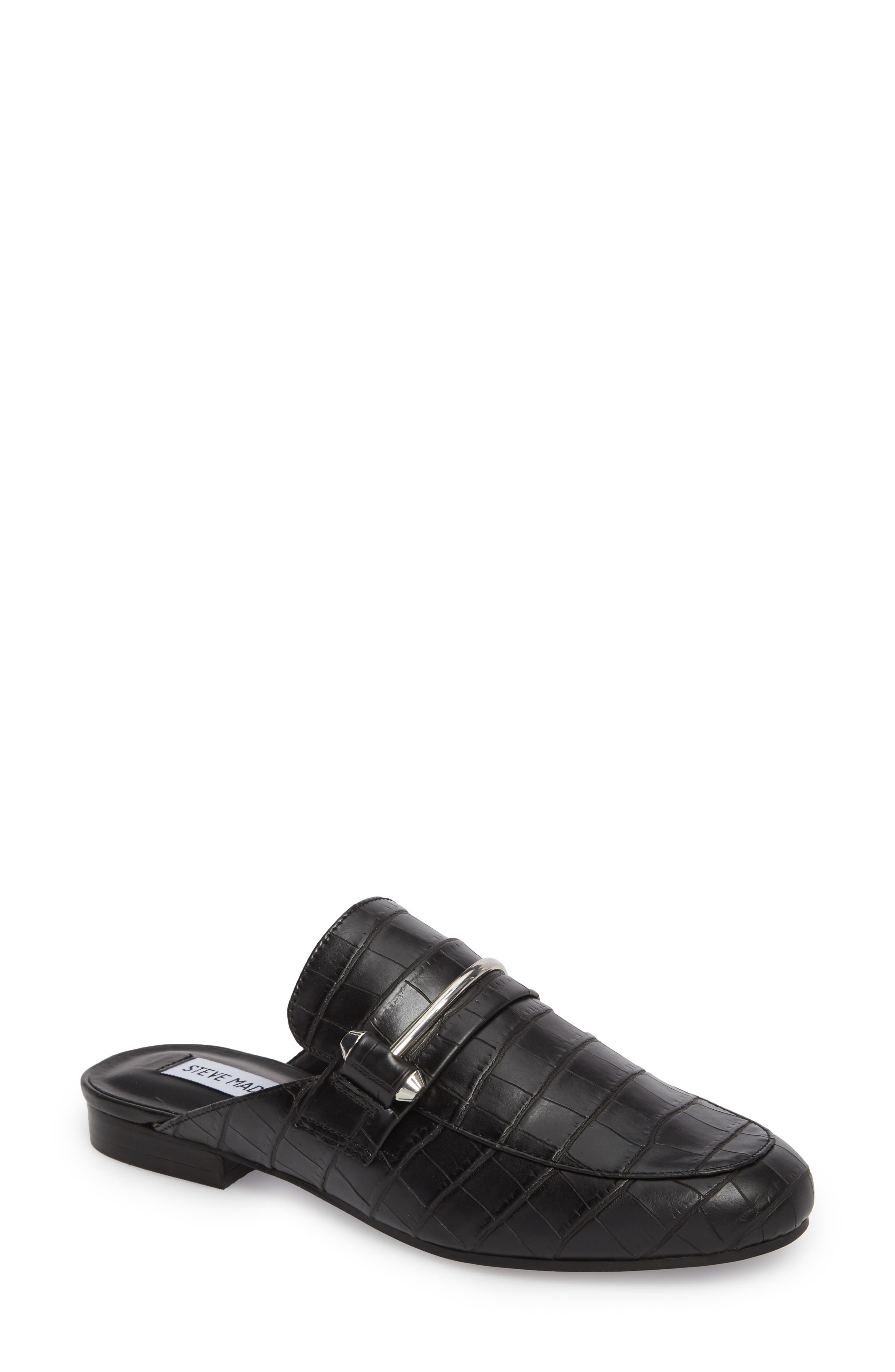 Steve Madden Kera Flat Loafer Mule, Main, color, 