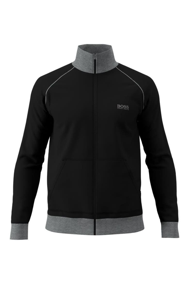 Mixmatch Z 1 Knit Jacket, Main, color, BLACK