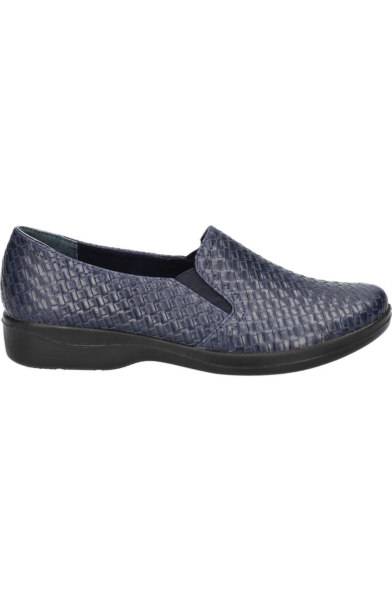 EASY STREET Eternity Textured Slip-On, Alternate, color, Navy Woven