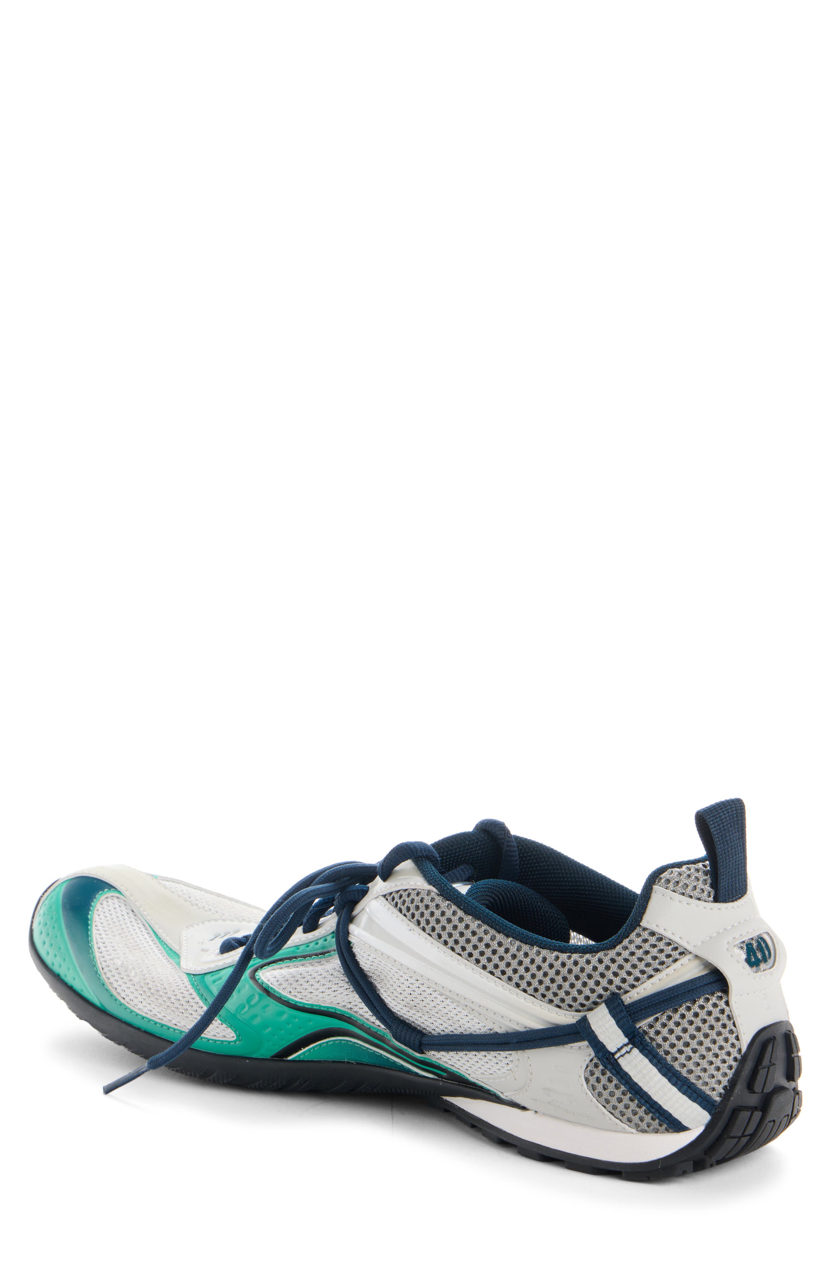Balenciaga Radar Sneaker, Alternate, color, Light Grey/ Green/ Black