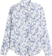 Rails Josephine Seashell Chain Print Button-Up Shirt