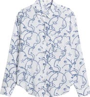 Rails Josephine Seashell Chain Print Button-Up Shirt