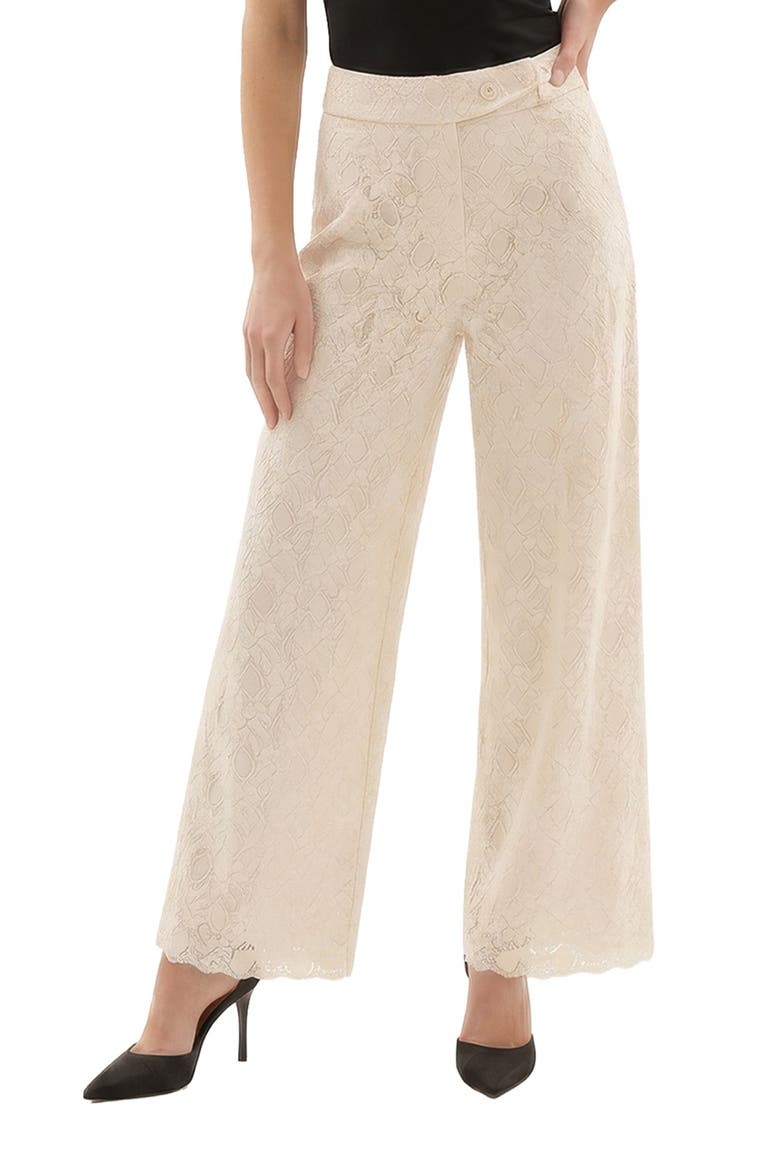 Calipo Lace Trouser, Main, color, White