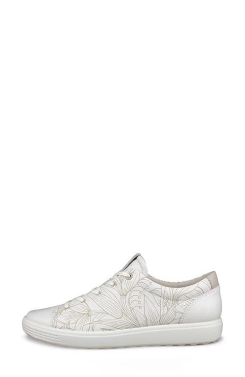 Ecco Soft 7 Sneaker In White