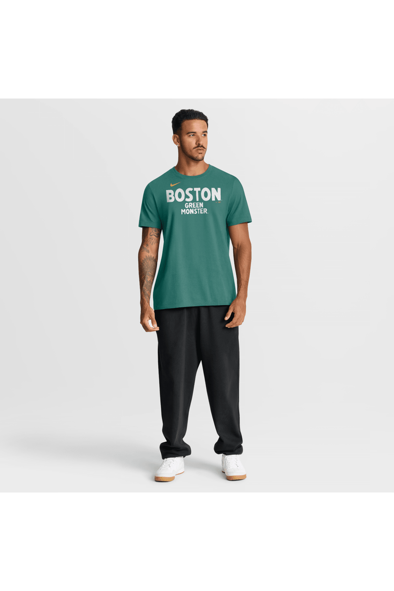Men's Nike Green Boston Red Sox City Connect Wordmark T-Shirt, Alternate, color, Green