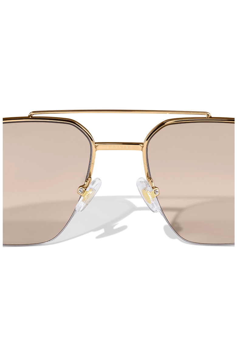 Charlie 56mm Aviator Sunglasses, Alternate, color, Amber