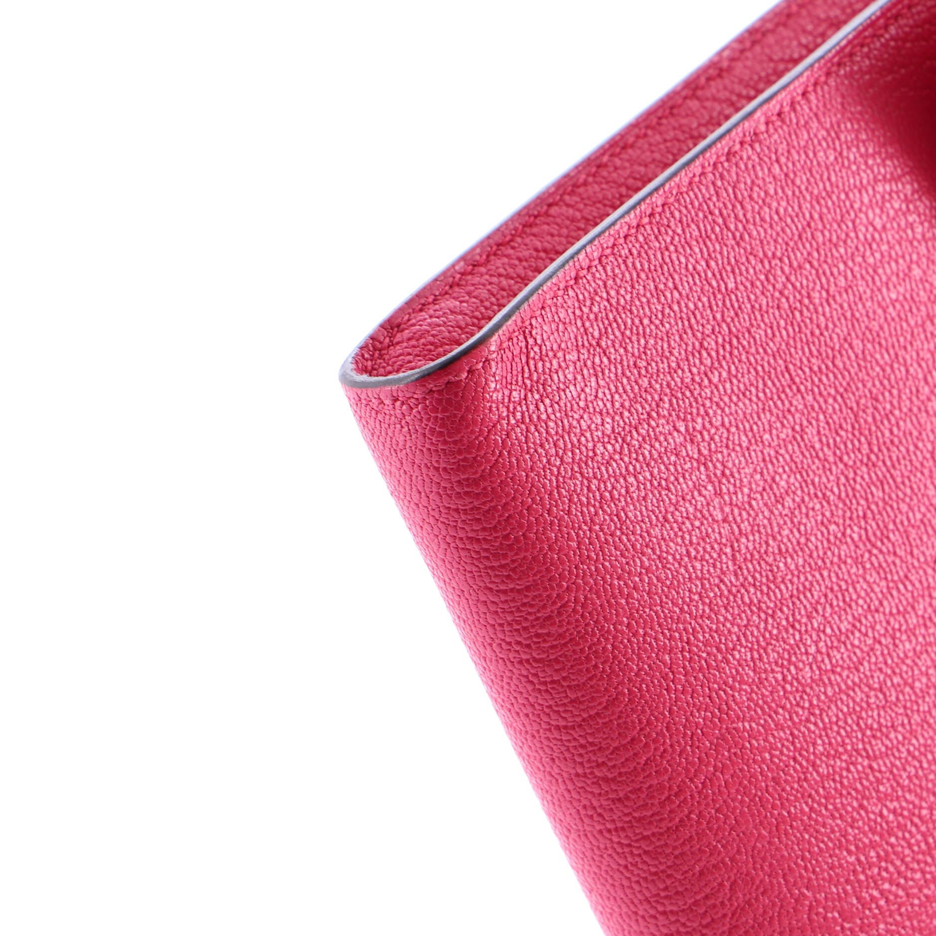 Pre-Owned Hermes Clic Wallet on Strap Chevre Mysore 16, Alternate, color, 