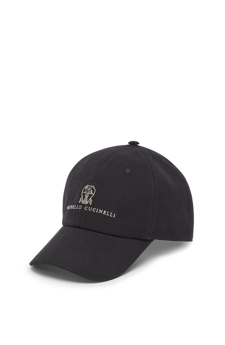 Brunello Cucinelli Baseball cap with embroidery, Main, color, 