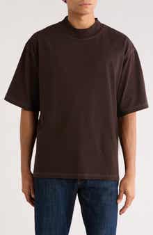ASRV Mock Neck Oversized T-Shirt