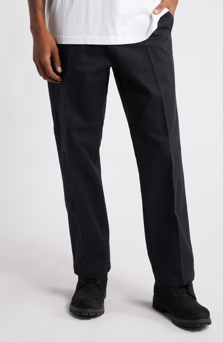 Obey Hardwork Carpenter Pants, Main, color, Black
