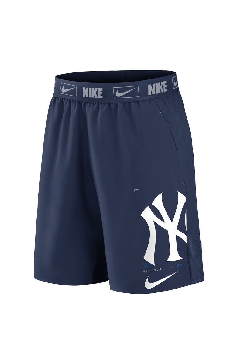 Nike Men's Nike Navy New York Yankees Bold Express Performance Shorts, Alternate, color, 