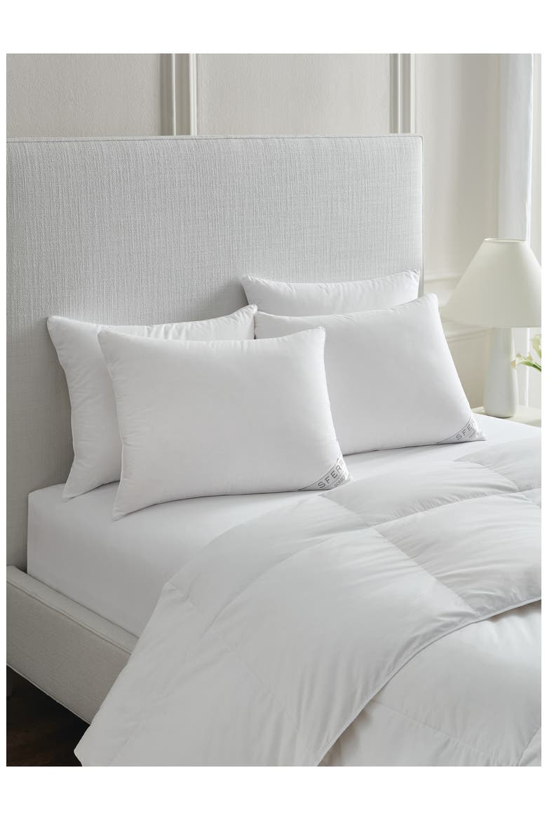 Somerset King Polish Goose Down Pillow, Alternate, color, WHITE