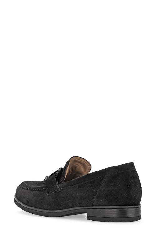 Gabor Bit Loafer In Black